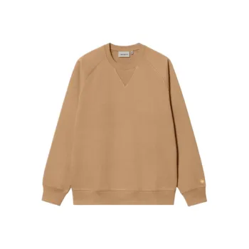 Carhartt Chase Logo Embroidered Crewneck Sweatshirt