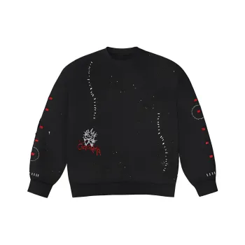 Travis Scott Stitched Crewneck