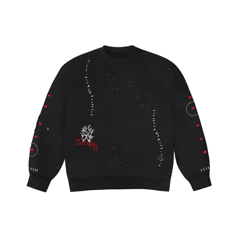 Travis Scott Stitched Crewneck-0