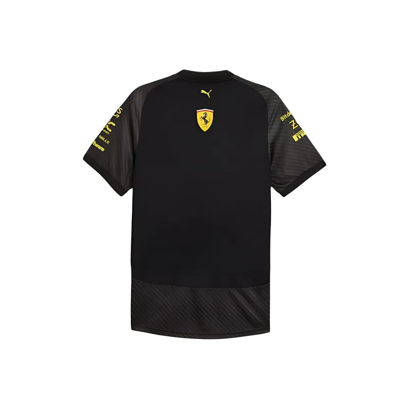 PUMA Scuderia FerrariTEAM Monza Forever Better DryCELL T Shirt Men's Black-1