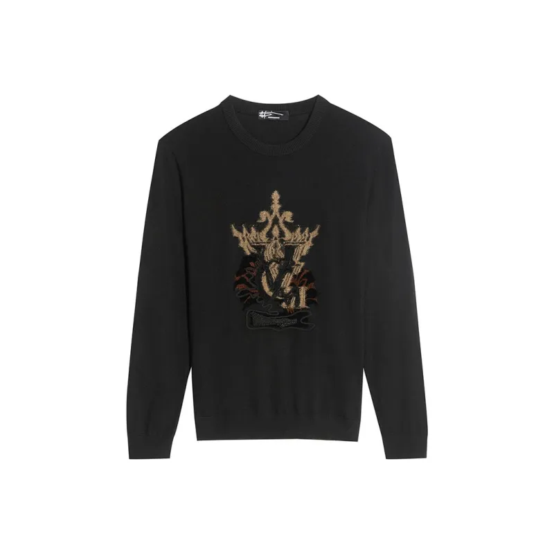 ANDREW MACKENZIE Sweater Men's Black-0