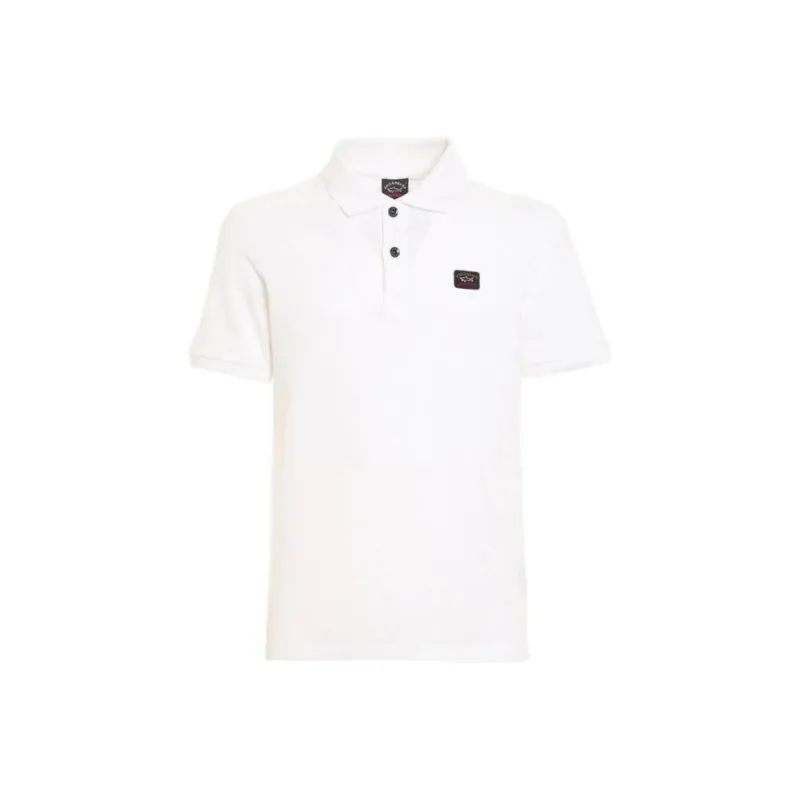 Paul & Shark Polo Shirt With Logo Patch-0