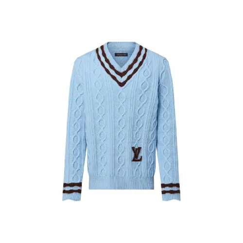 LOUIS VUITTON x Tyler Collaboration SS24 Knitwear Men's Blue