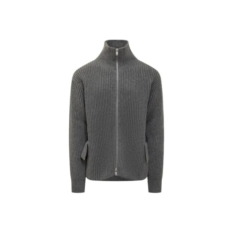 JIL SANDER Zip Up Knitted Cardigan-0