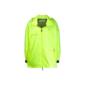 OFF WHITE Hooded Lightweight Jacket
