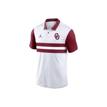 JORDAN Oklahoma Sooners Primetime Campus Vapor Men's JORDAN Dri FIT College Polo