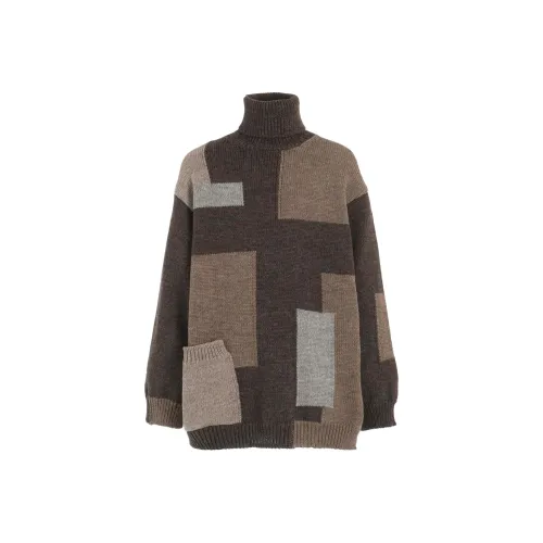 Yohji Yamamoto POUR HOMME FW24 Sweater Men's Brown