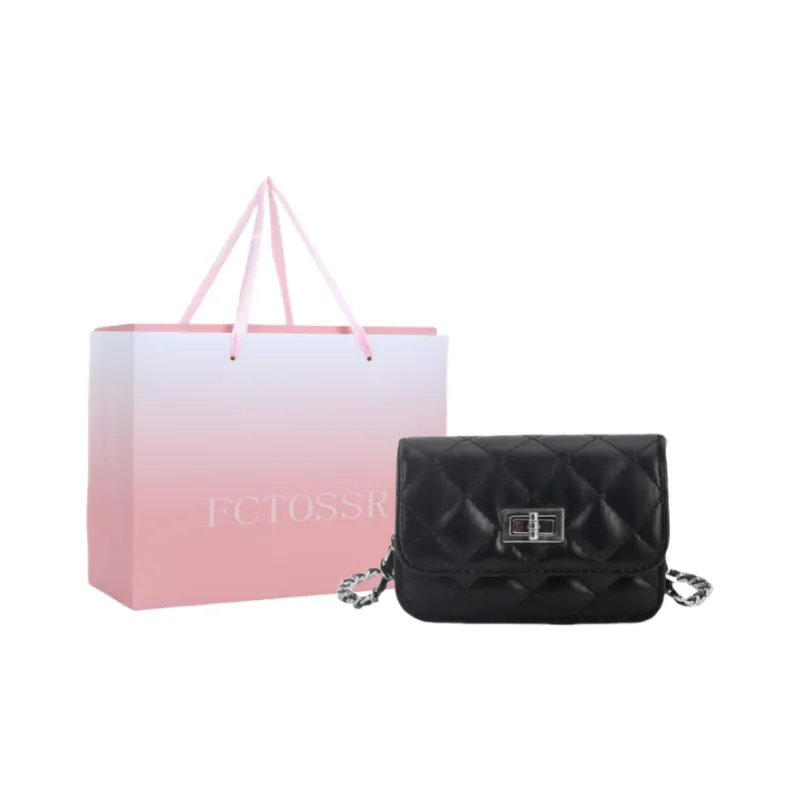 FCTOSSR PU Shoulder Bag, Crossbody Bag Regular Women's Orange/White/Black/Pink-7