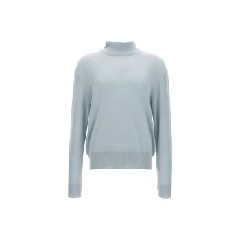 Lemaire High Neck Long Sleeved Knitted Jumper