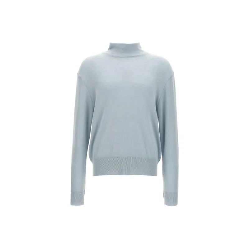 Lemaire High Neck Long Sleeved Knitted Jumper-0