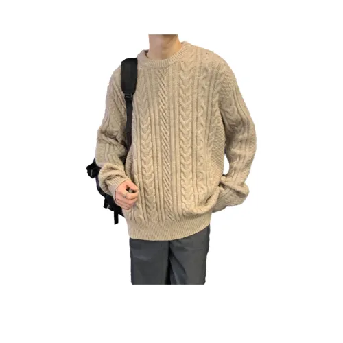 Tonlion Sweater Men's Light Green Gray