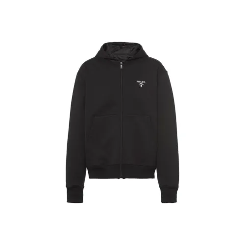 PRADA Jackets Coats Men's Black