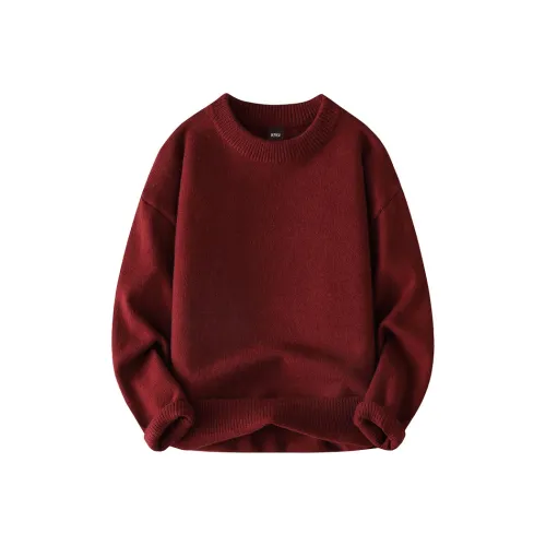 KFKU Sweaters Unisex Red