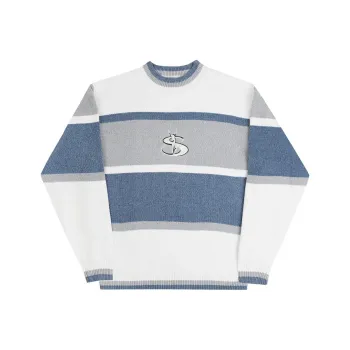 YARDSALE SS24 Phantasy Chenille Sweater Knitwear Unisex White/jade