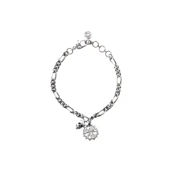 Alexander McQueen Studded Seal And Skull Bracelet