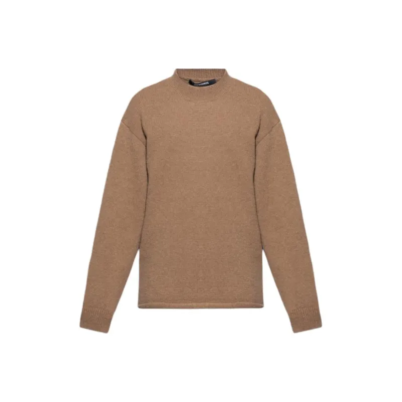 Jacquemus Logo Detailed Knitted Jumper-0