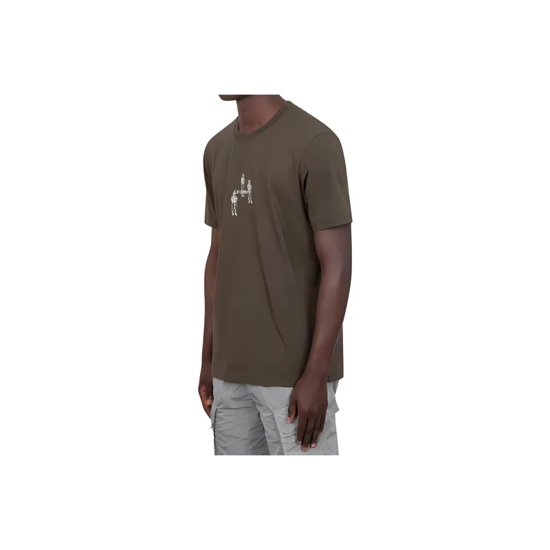 C.P.Company T Shirt Men's Brown-2