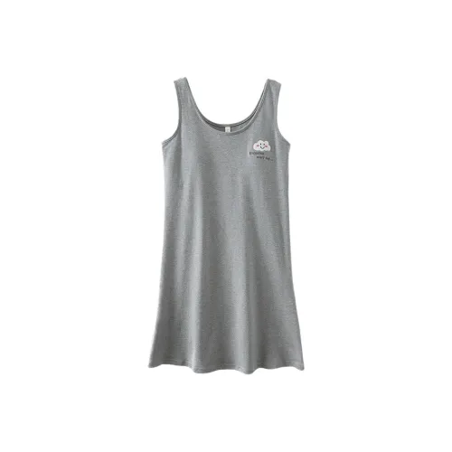 FENTENGCARE Nightgown Women's Gray
