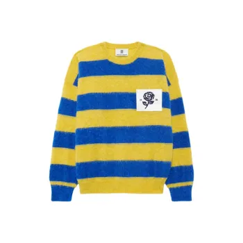 KENT&CURWEN Sweater Men's Blue Yellow Stripes