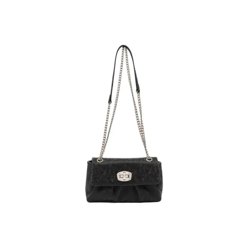 Three Blessings PU Shoulder Bag Medium Size Women's Multicolor-8