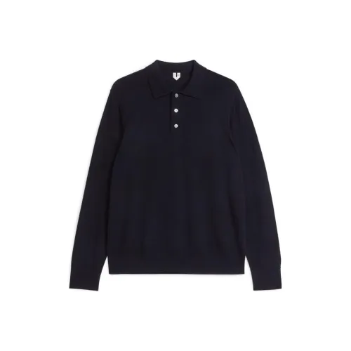 ARKET Sweaters Men Dark Blue