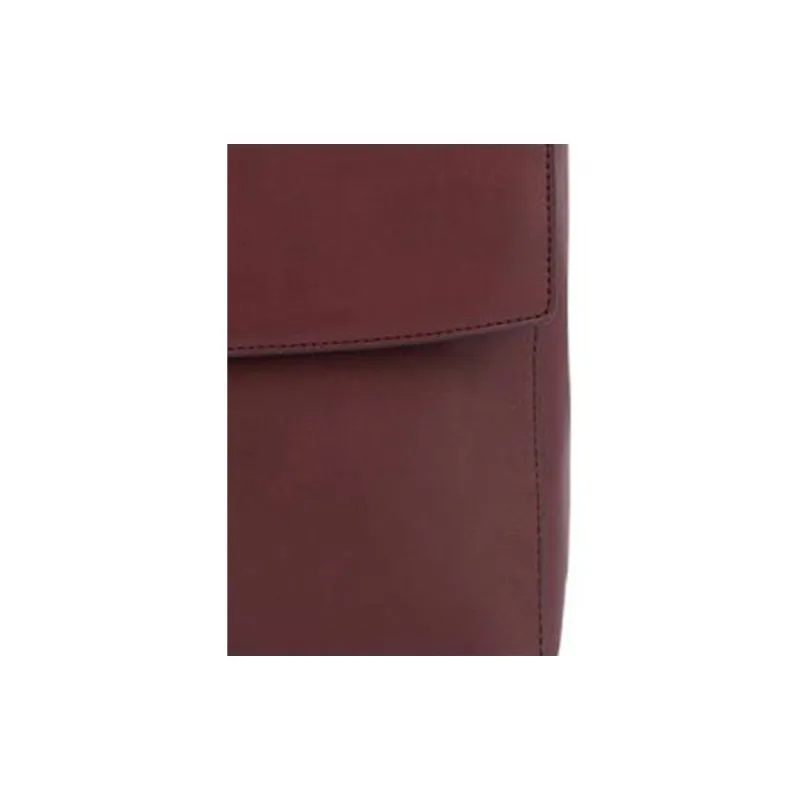 PIQUADRO Leather Briefcase, Shoulder Bag, Crossbody Bag, Handbag Regular Women's Red-4