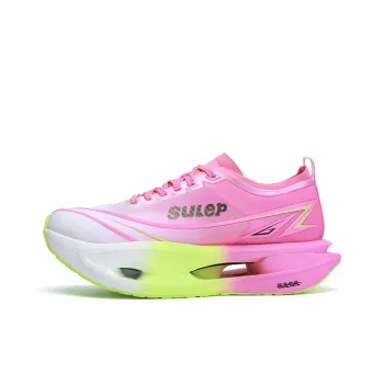 Speed joy run Running Shoes Men Low Top 25SLP M18 White/Watermelon Red