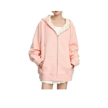 NOOING Sweatshirts Unisex Pink