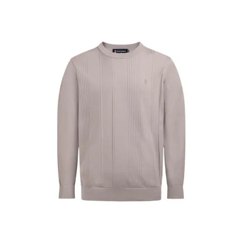 Hush Puppies Sweater Men's Ink Light Gray