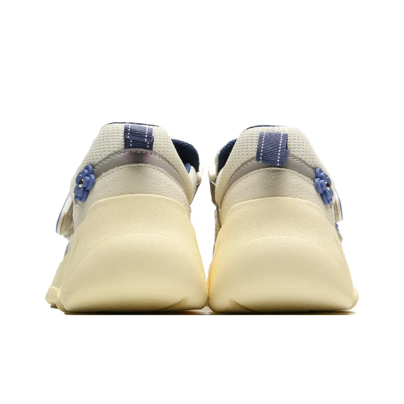 OICIRCLE Breathable Low Top Casual Shoes Women's Ecru-3