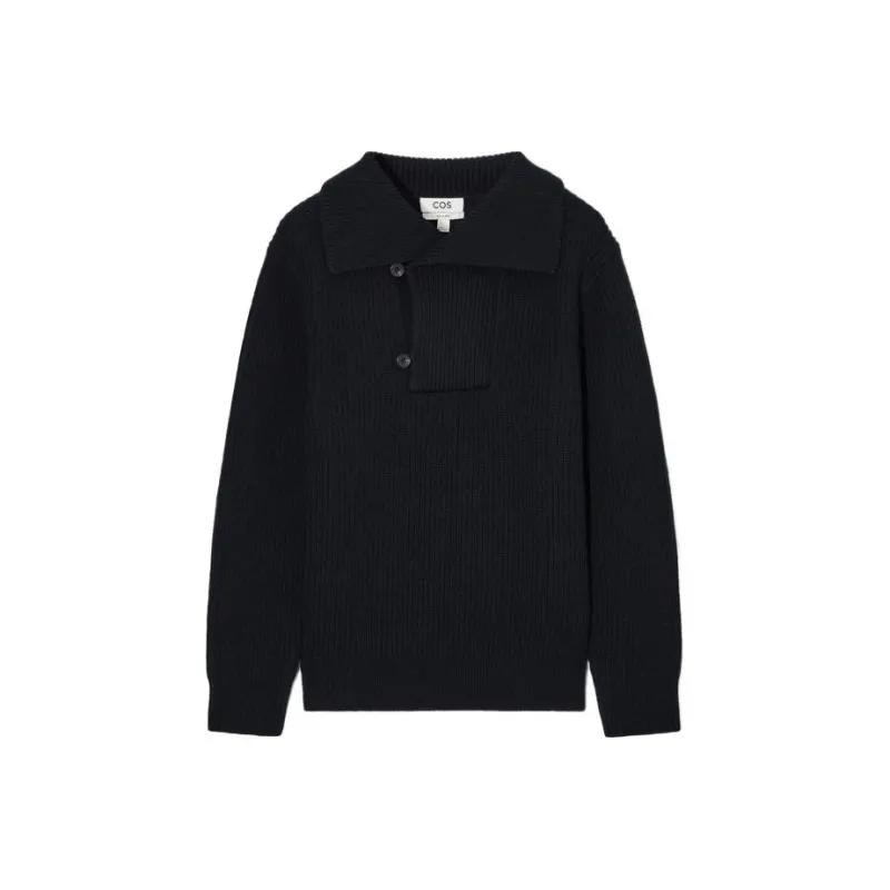 COS Sweater Men's Deep Navy Blue-0