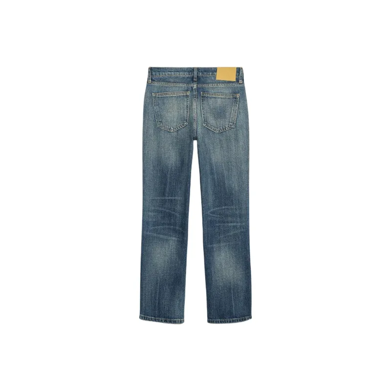 ZARA ZW Series Jeans Women's Washable Blue-1