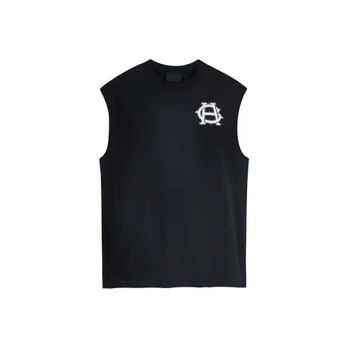CHINISM x EXQUISITE Tank Tops Unisex Black