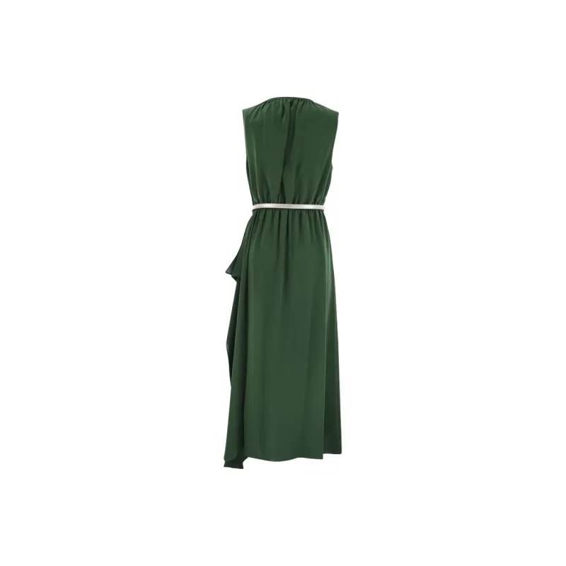 MaxMara Studio Sleeveless Dress Women's Green-1