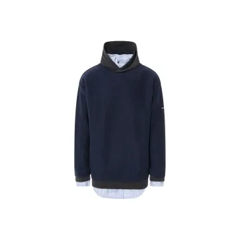 Balenciaga Logo Patch Knitted Hoodie
