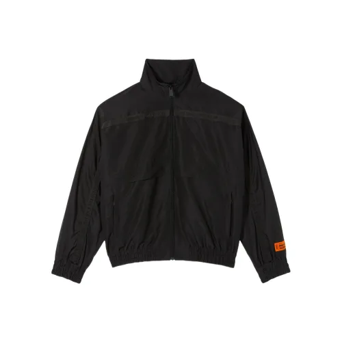 HERON PRESTON Ex-Ray Hooded Windbreaker 'Black'