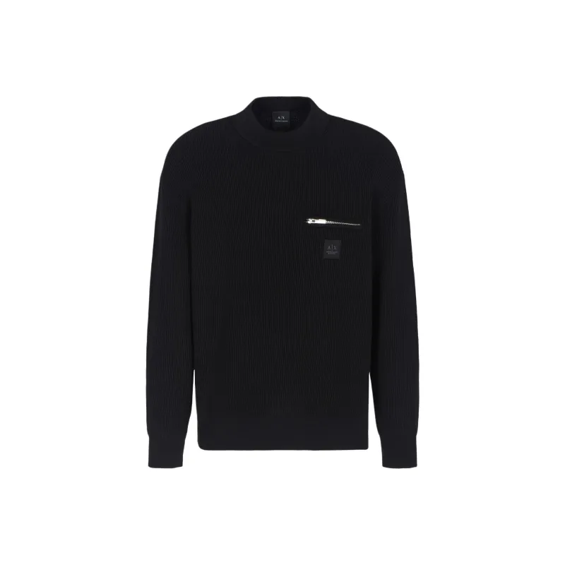 ARMANI EXCHANGEAE FW24 Sweater Men's Black-0