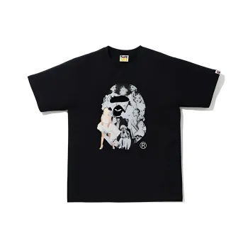A BATHING APE A BATHING APE X Marilyn Monroe Big Ape Head Tee