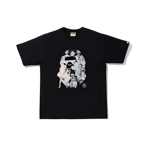 A BATHING APE A BATHING APE X Marilyn Monroe Big Ape Head Tee