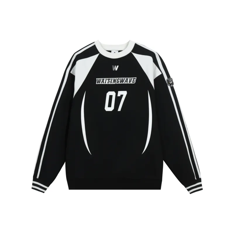 WAITINGWAVE Sweatshirts Unisex-0