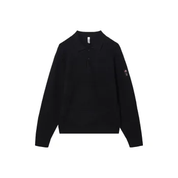 Adidas Wuji Series FW24 SWEATSHIRT Polo Shirt Men's Black