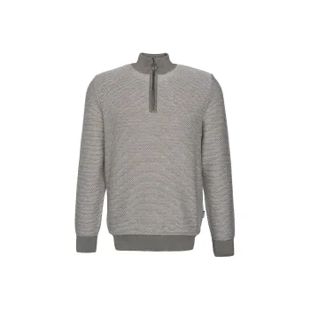 BARBOUR SS24 Knitwear Men Gray Green