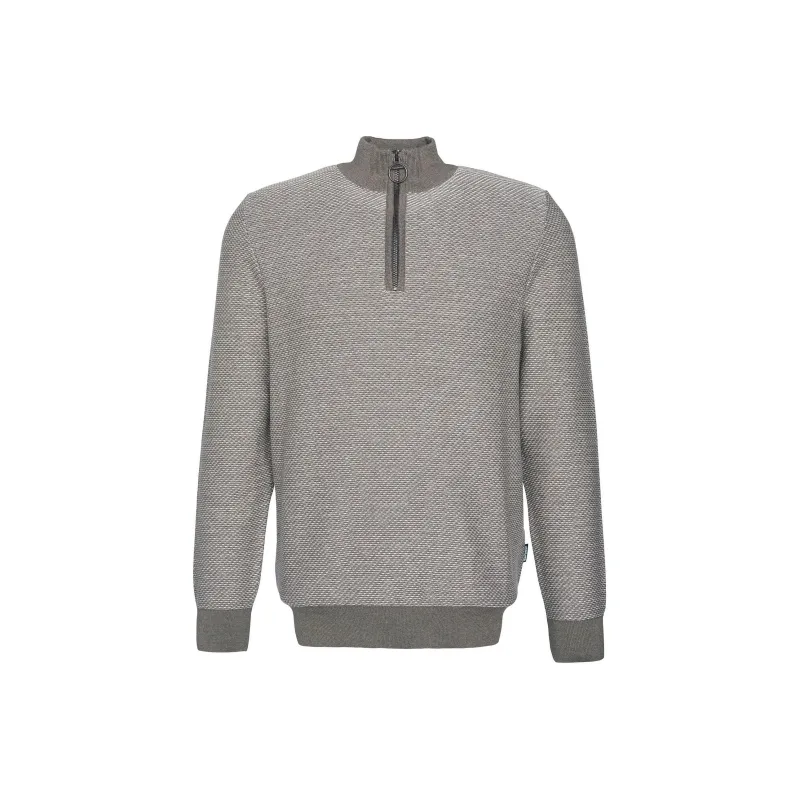 BARBOUR SS24 Knitwear Men Gray Green-0