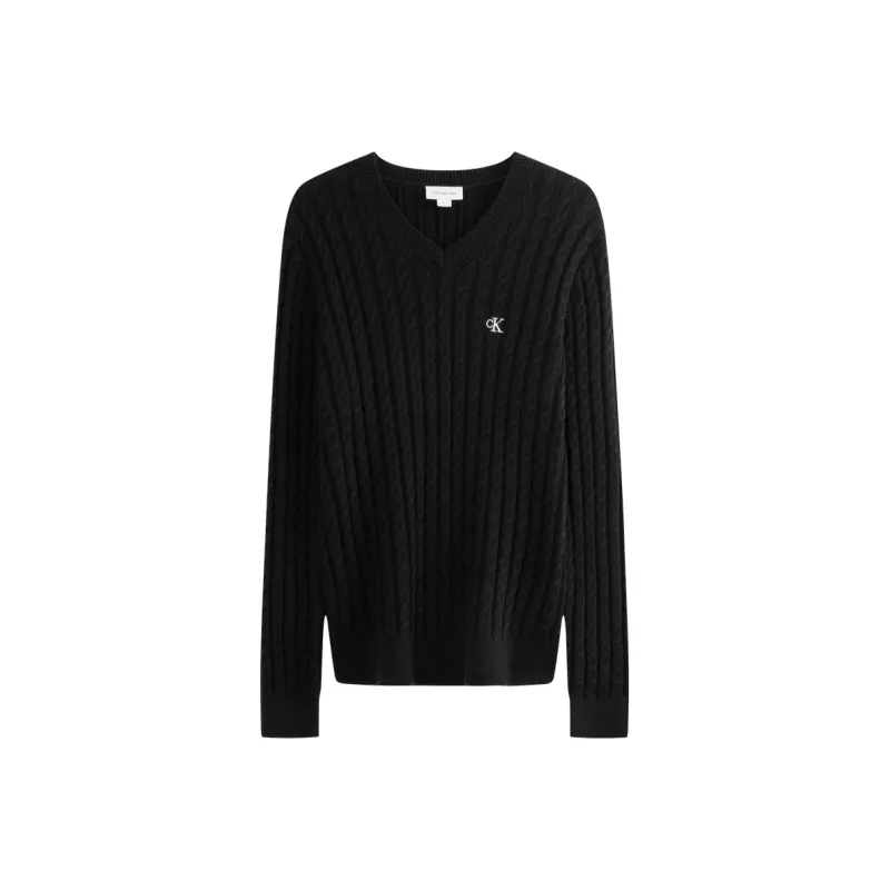 Calvin Klein Knitwear Unisex Space Black-0