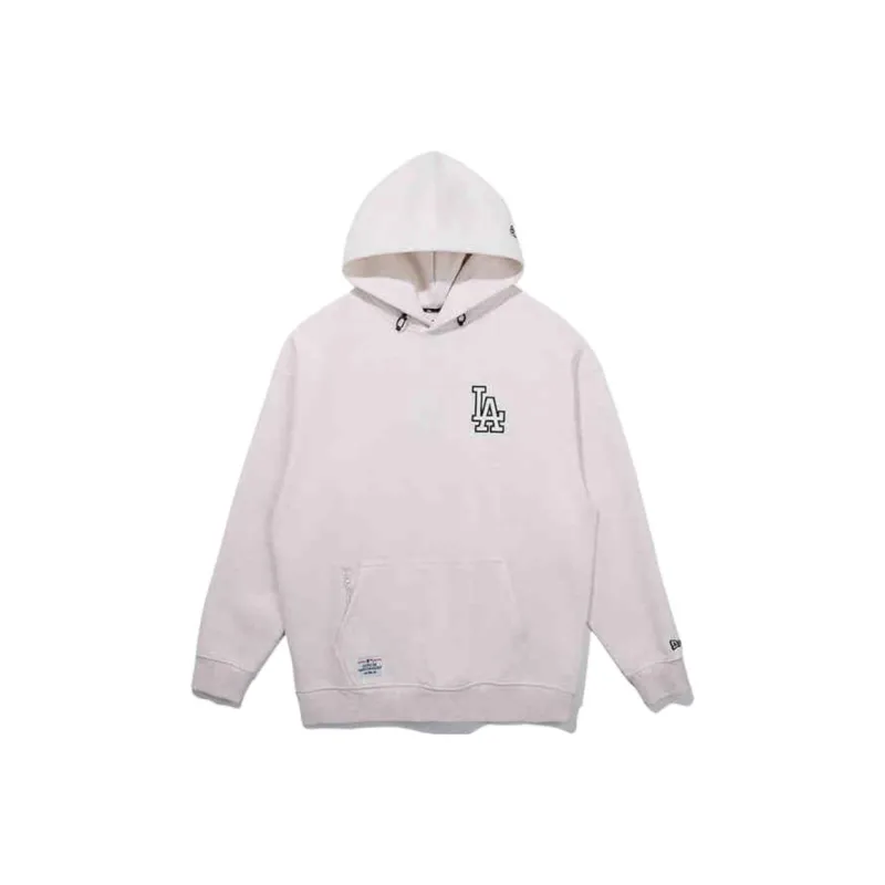 New Era Los Angeles Dodgers Sweatshirts Unisex Ivory White-0