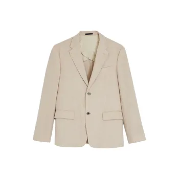 CLUB MONACO Business Suit Men's Light Khaki