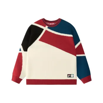 FILA FUSION Sweater Unisex Dark Red
