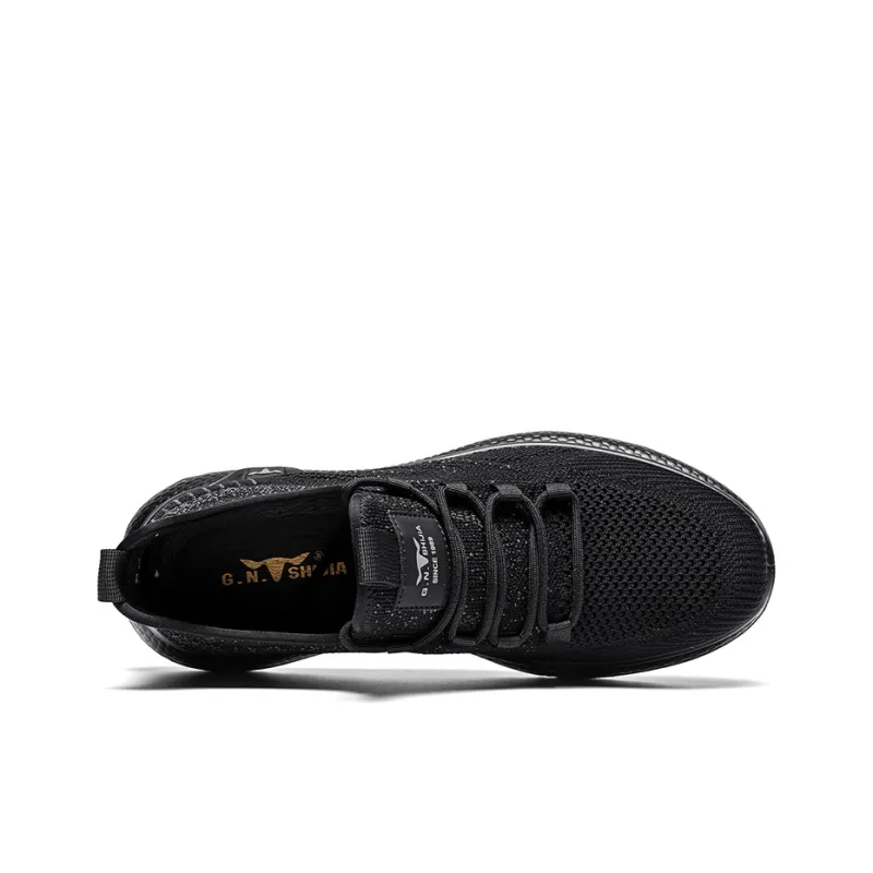 G.N.SHIJIA Breathable Lightweight Height Increasing Rebound Low Top Casual Shoes Men's-4
