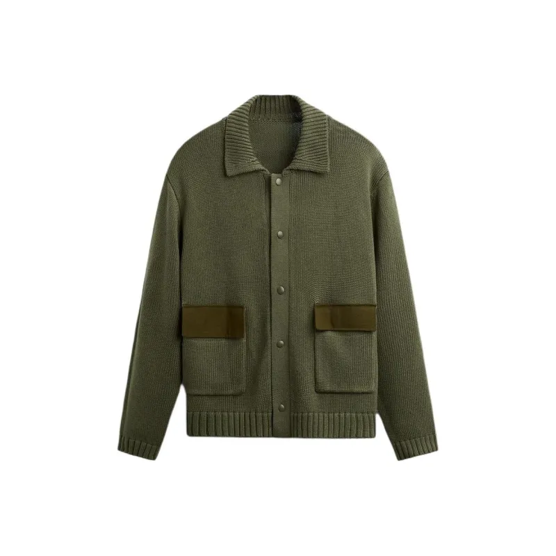 ZARA Year Of The Dragon Limited Series Sweaters Men Khaki-0