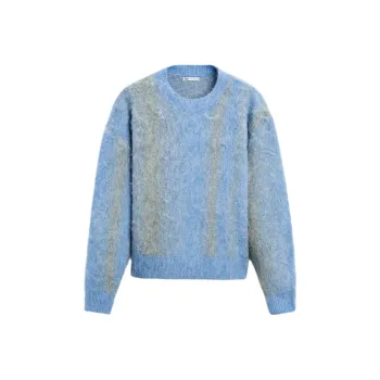ZARA Sweaters Men Blue